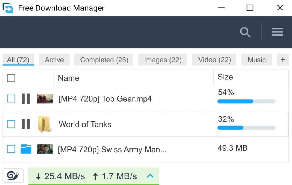 Free Download Manager miniature