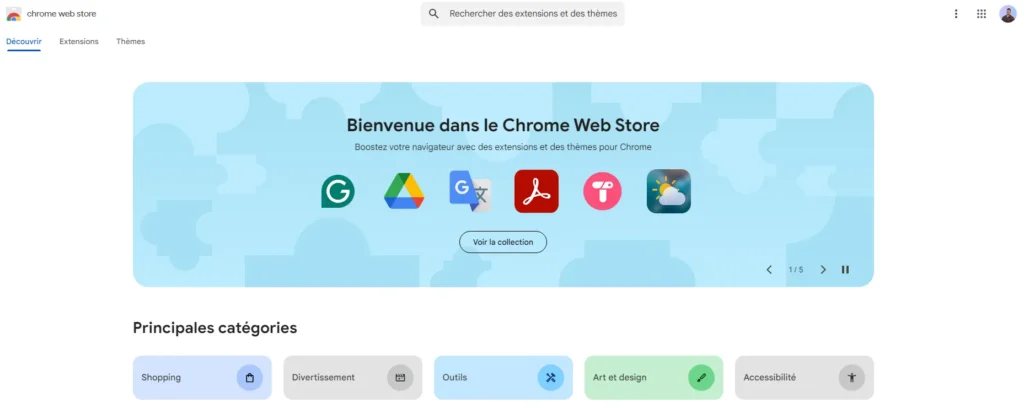 Chrome Web Store miniature