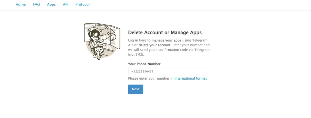 Comment supprimer un compte telegram