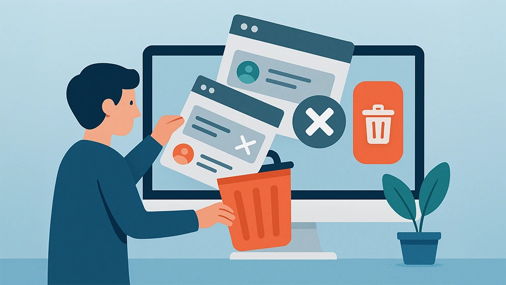 JustDeleteMe : comment supprimer facilement vos comptes web miniature