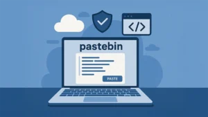 Plateforme Pastebin : service pour publier et partager du texte ou du code