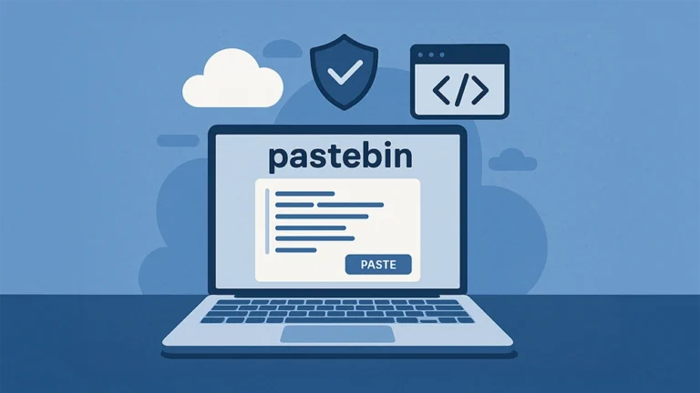 Plateforme Pastebin : service pour publier et partager du texte ou du code