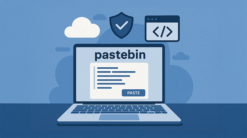 Plateforme Pastebin : service pour publier et partager du texte ou du code