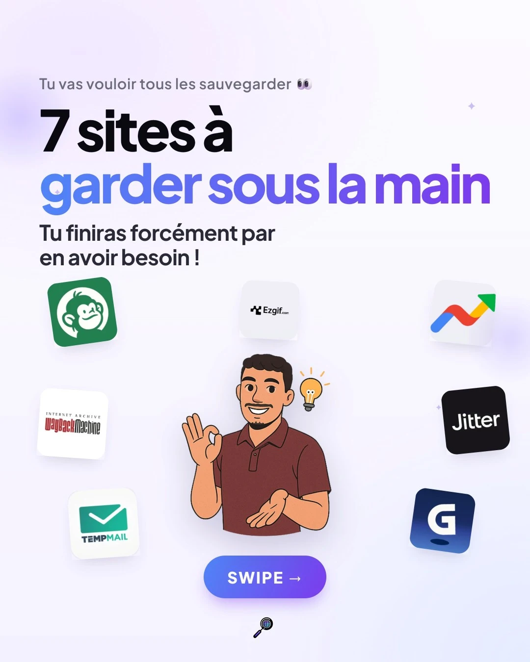 7 sites à garder sous la main 🔖